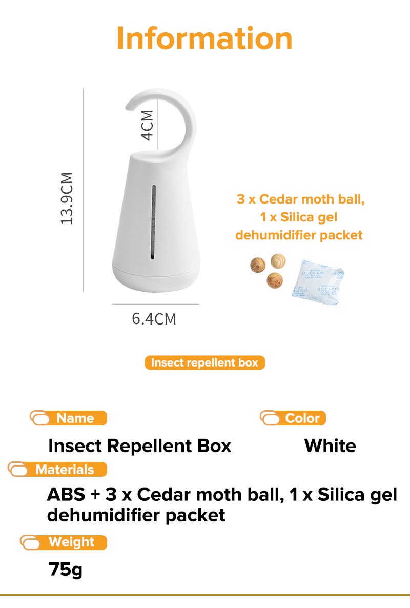 Insect repellent box hanging dehumidification-8